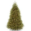 Christmas Central 7.5' Pre-Lit Green Dunhill Fir Artificial Christmas Tree - Clear Lights -Christmas Decoration Shop dnat duh 75lo s 1 01886.1631810869