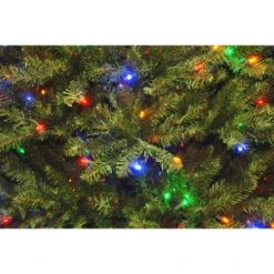 6.5’ Pre-Lit Dunhill Fir Artificial Christmas Tree – Multi-Color/Warm White LED Lights -Christmas Decoration Shop dnat duh3 d30 65 4 37384.1631812652
