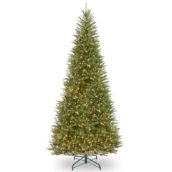 14’ Pre-lit Dunhill Fir Slim Artificial Christmas Tree –Clear Lights