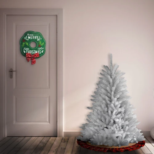 Christmas Central 4.5’ Dunhill White Fir Artificial Christmas Tree –Unlit 4 Christmas Central 4.5’ Dunhill White Fir Artificial Christmas Tree –Unlit - Image 2