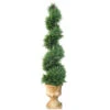 Christmas Central 4.5' Potted Juniper Spiral Slim Artificial Christmas Tree - Unlit -Christmas Decoration Shop dnat lcysp4 710 54 1 00241.1587645158