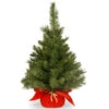 Christmas Central 2' Green Majestic Fir Artificial Christmas Tree In Red Cloth Bag - Unlit -Christmas Decoration Shop dnat mj3 24rd 1 01 89108.1631812951