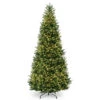 Christmas Central 10’ Pre-Lit Slim Natural Fraser Fir Artificial Christmas Tree, Clear Lights -Christmas Decoration Shop dnat naffslh1 100lo 1 52548.1631812639