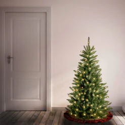 Christmas Central 4.5’ Pre-Lit Natural Fraser Fir Slim Artificial Christmas Tree, Clear Lights 7 Christmas Central 4.5’ Pre-Lit Natural Fraser Fir Slim Artificial Christmas Tree, Clear Lights -Christmas Decoration Shop dnat naffslh1 45lo 3 63402.1670489775