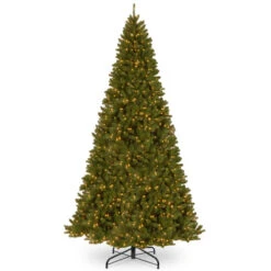 16’ Pre-Lit North Valley Spruce Artificial Christmas Tree - Clear Lights