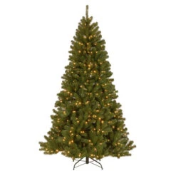 7.5’ Pre-lit North Valley Spruce Artificial Christmas Tree – Clear Lights