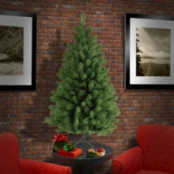4.5’ North Valley Spruce Artificial Christmas Tree - Unlit -Christmas Decoration Shop dnat nrv7 500 45 3 08370.1663860510