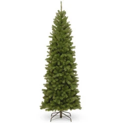 7.5’ North Valley Spruce Slim Artificial Christmas Tree – Unlit