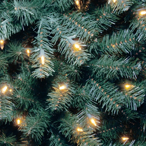 Christmas Central 6.5’ Pre-Lit Full North Valley Spruce Artificial Christmas Tree, Clear Lights 4 Christmas Central 6.5’ Pre-Lit Full North Valley Spruce Artificial Christmas Tree, Clear Lights - Image 2