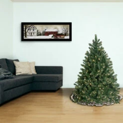 Christmas Central 4.5’ Pre-Lit Downswept Douglas Blue Fir Christmas Tree, Clear Lights 7 Christmas Central 4.5’ Pre-Lit Downswept Douglas Blue Fir Christmas Tree, Clear Lights -Christmas Decoration Shop dnat peddb1 312 45 3 31785.1631812637