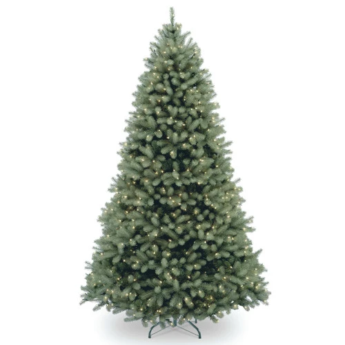 Christmas Central 6’ Pre-Lit Downswept Douglas Blue Fir Christmas Tree - Clear Lights 3 Christmas Central 6’ Pre-Lit Downswept Douglas Blue Fir Christmas Tree - Clear Lights