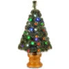 Christmas Central 3' Pre-lit Potted Fiber Optic Medium Artificial Christmas Tree, Multicolor Lights 1 Christmas Central 3' Pre-lit Potted Fiber Optic Medium Artificial Christmas Tree, Multicolor Lights -Christmas Decoration Shop dnat szex7 158l 36 1 43525.1587645142