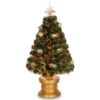 Christmas Central 3' Pre-lit Potted Double Bell Artificial Christmas Tree, Fiber Optic Lights 1 Christmas Central 3' Pre-lit Potted Double Bell Artificial Christmas Tree, Fiber Optic Lights -Christmas Decoration Shop dnat szfx7 165l 36 1 16021.1663860523