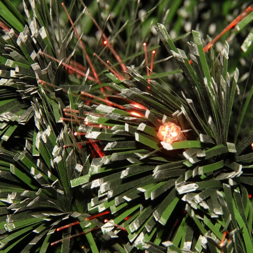 4' Pre-Lit Medium Fiber Optic Artificial Christmas Tree - Multicolor LED Lights 4 4' Pre-Lit Medium Fiber Optic Artificial Christmas Tree - Multicolor LED Lights - Image 2