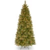 7' Pre-Lit Slim Tacoma Pine Artificial Christmas Tree - Clear Lights -Christmas Decoration Shop dnat tap7 313 70 12710.1587645145