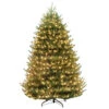 7.5' Pre-lit Canadian Balsam Fir Artificial Christmas Tree - Clear LED Lights -Christmas Decoration Shop dpul cbm 75qlw10 1 85755.1588393637