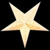 24" Gold Bramble Glitter Paper Star Lantern, Hanging -Christmas Decoration Shop glitter paper star lantern gold