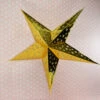 26" Gold Foil Cut-Out Paper Star Lantern, Hanging Wedding & Party Decoration 2 26" Gold Foil Cut-Out Paper Star Lantern, Hanging Wedding & Party Decoration -Christmas Decoration Shop gofostla