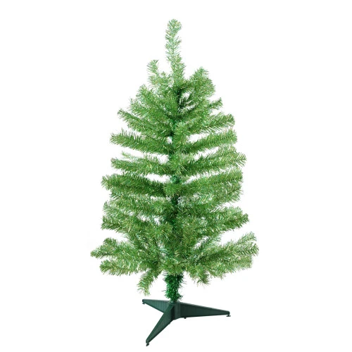 3' Green Lime Noble Pine Artificial Christmas Tree - Unlit 3 3' Green Lime Noble Pine Artificial Christmas Tree - Unlit