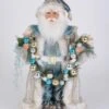 Karen Didion Santa - 16in - Lighted Coastal Swag 2020 -Christmas Decoration Shop karen didion santa 16in lighted coastal swag 2020 12