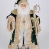 Karen Didion Santa - 18in - Lighted Emerald Shine 2020