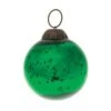 2.5" Green Ava Mercury Glass Ball Ornament Christmas Holiday Decoration