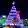 Northlight 13ft Pre-Lit Commercial Grade LED Spiral Christmas Tree With Bow 1 Northlight 13ft Pre-Lit Commercial Grade LED Spiral Christmas Tree With Bow -Christmas Decoration Shop northlight20ob29783 60538.1588405999