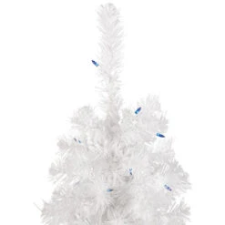 Northlight 4' Pre-Lit Slim White Pine Artificial Christmas Tree - Blue Lights 10 Northlight 4' Pre-Lit Slim White Pine Artificial Christmas Tree - Blue Lights -Christmas Decoration Shop northlight b03894 3 updated 09715.1666129158