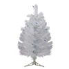 Northlight 2' Pre-Lit White Pine Artificial Christmas Tree - Blue Lights -Christmas Decoration Shop northlight b03902 55403.1588355942