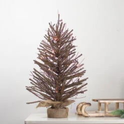 Northlight 2' Pre-Lit Medium Potted Warsaw Twig Artificial Christmas Tree - Clear Lights -Christmas Decoration Shop northlight b03909 5 87342.1622640326