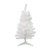 Northlight 3' Pre-Lit Slim White Iridescent Tinsel Artificial Christmas Tree- Clear Lights -Christmas Decoration Shop northlight b83501 41686.1587644079