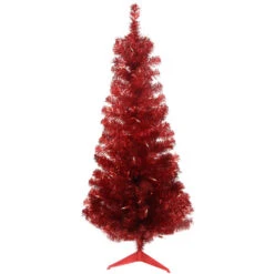 Northlight 4' Pre-Lit Slim Red Artificial Christmas Tree - Clear Lights 9 Northlight 4' Pre-Lit Slim Red Artificial Christmas Tree - Clear Lights -Christmas Decoration Shop northlight b83508 1 76409.1611155805