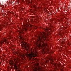 Northlight 6' Pencil Red Tinsel Artificial Christmas Tree - Unlit 10 Northlight 6' Pencil Red Tinsel Artificial Christmas Tree - Unlit -Christmas Decoration Shop northlight b83511 3 12045.1669452425