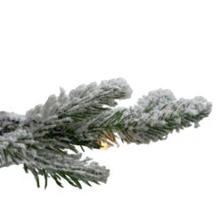 Northlight 7.5' Pre-Lit Medium Flocked Winfield Fir Artificial Christmas Tree - Warm White LED Lights -Christmas Decoration Shop northlight hb27065 3 88768.1664990617