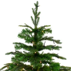 Northlight 9' Pre-Lit Full Roosevelt Fir Artificial Christmas Tree - Warm White LED Lights -Christmas Decoration Shop northlight hb27075 3 00245.1604715582