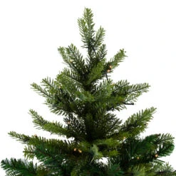 Northlight 7.5' Pre-Lit Full Woodcrest Pine Artificial Christmas Tree - Warm White LED Lights -Christmas Decoration Shop northlight hb27101 2 33128.1588369237