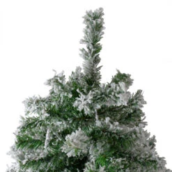 Northlight 7.5' Flocked Winter Park Fir Artificial Christmas Tree - Unlit -Christmas Decoration Shop northlight hb27123 2 55289.1588357467