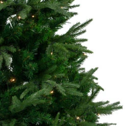 Northlight 6.5' Pre-Lit Full Silverthorne Fir Artificial Christmas Tree - Warm White LED Lights -Christmas Decoration Shop northlight hb27128 1 78995.1588369253