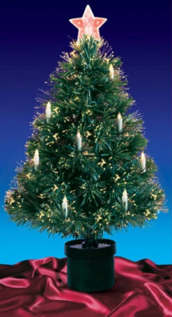 Northlight 4' Pre-Lit Fiber Optic Artificial Christmas Tree With Candles - Multi Lights -Christmas Decoration Shop northlight j15596 1 45377.1588355386