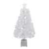 Northlight 3' Pre-Lit LED Color Changing White Fiber Optic Artificial Christmas Tree 1 Northlight 3' Pre-Lit LED Color Changing White Fiber Optic Artificial Christmas Tree -Christmas Decoration Shop northlight j27048 86755.1665610742