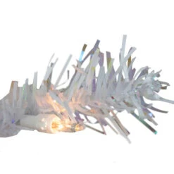 Northlight 2' Pre-lit White Iridescent Pine Artificial Christmas Tree - Clear Lights -Christmas Decoration Shop northlight m88666 3 20607.1664380276