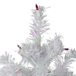 Northlight 3' Pre-Lit White Medium Iridescent Pine Artificial Christmas Tree - Purple Lights 9 Northlight 3' Pre-Lit White Medium Iridescent Pine Artificial Christmas Tree - Purple Lights -Christmas Decoration Shop northlight m88688 2 72109.1588368973