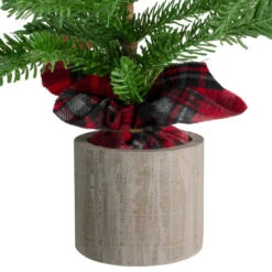 Northlight 1.3' Potted Pine Medium Artificial Tabletop Christmas Tree - Unlit -Christmas Decoration Shop northlight nl00136 1 16761.1588356258