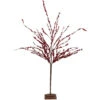 Northlight 50" Artificial Red Berry Christmas Twig Tree With Square Stand, Unlit -Christmas Decoration Shop northlight nl00343 1 30098.1671267416