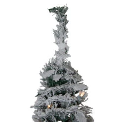 Northlight 6' Pre-Lit Flocked Pre-Decorated Pop-Up Artificial Christmas Tree 8 Northlight 6' Pre-Lit Flocked Pre-Decorated Pop-Up Artificial Christmas Tree -Christmas Decoration Shop northlight sm27460 2 53448.1612498779
