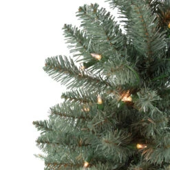Northlight Real Touch™ Pre-Lit Artificial Full Fairbanks Alpine Christmas Tree - Clear Lights, 4.5' -Christmas Decoration Shop northlight sp04284 02 46157.1587644263