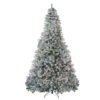 Northlight 9' Pre-Lit Flocked Winema Pine Artificial Christmas Tree - Clear Lights -Christmas Decoration Shop northlight sp15065 34511.1665580044