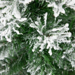 Northlight 22" Flocked Pine Full Artificial Christmas Tree In Burlap Base - Unlit -Christmas Decoration Shop northlight v03955 3new 14148.1670057375