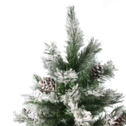 Northlight 6' Medium Flocked Angel Pine Artificial Christmas Tree - Unlit -Christmas Decoration Shop northlight v03979 secondary 55598.1667399133