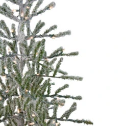 Northlight 5' Pre-Lit Medium Flocked Alpine Twig Artificial Christmas Tree - Warm White Lights -Christmas Decoration Shop northlight v04006 1 37755.1588350237